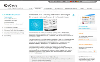 ecircle der marktführer für E-Mail Marketing Software