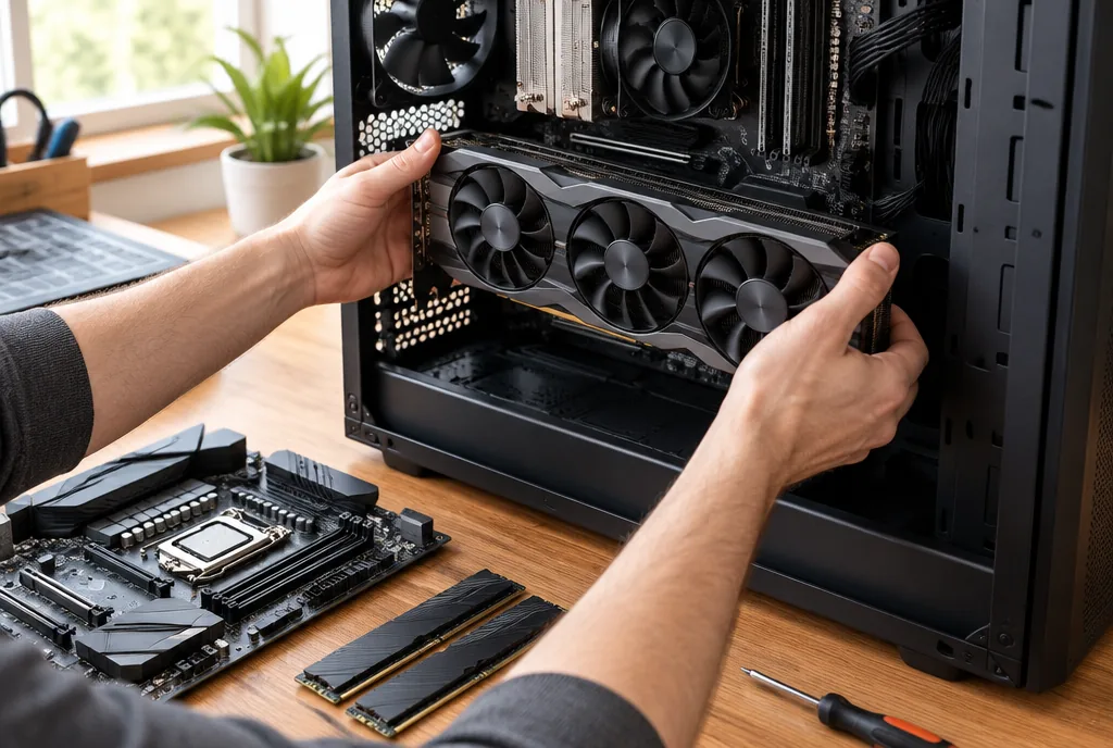 PC zusammenstellen 2026: Bauteile und Reihenfolge